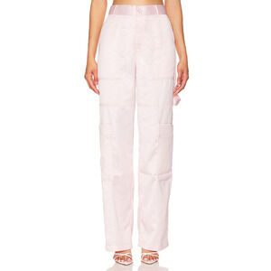 Bubish 'Lara' Pink Cargo Pant Size S - NWT